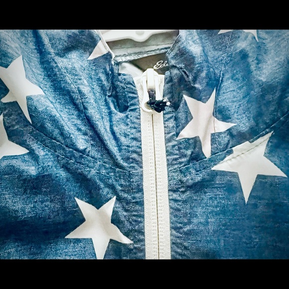 Patriotic American Windbreaker from Eddie Bauer Size XS - Picture 5 of 5